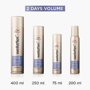 Wellaflex 2 Günlük Hacim Ekstra Güçlü Tutuş Saç Köpüğü 200 Ml - 8