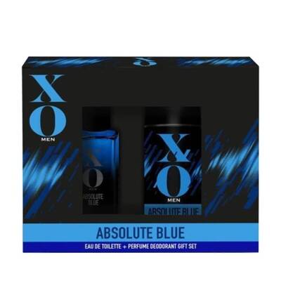 Xo Men Absolute Blue Erkek Parfüm Edt 100 Ml + Deodorant 125 Ml Set