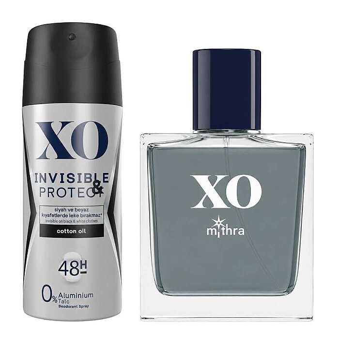 Xo Mithra Erkek Parfüm Edt 50 Ml + Invisible Deodorant 150 Ml Set - 1