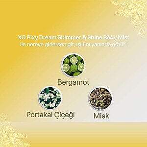 Xo Shimmer Body Spray Pixy Dreams 150 Ml - 3