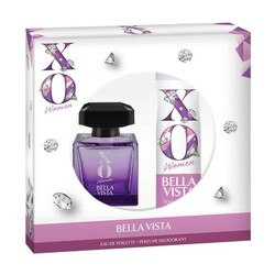 Xo Women Bella Vista Kadın Parfüm Edt 100 Ml + Deodorant 125 Ml Set - Thumbnail