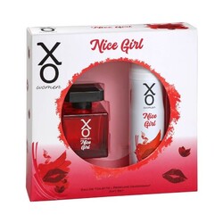 Xo Women Nice Girl Kadın Parfüm Edt 100 Ml + Deodorant 125 Ml Set - Thumbnail
