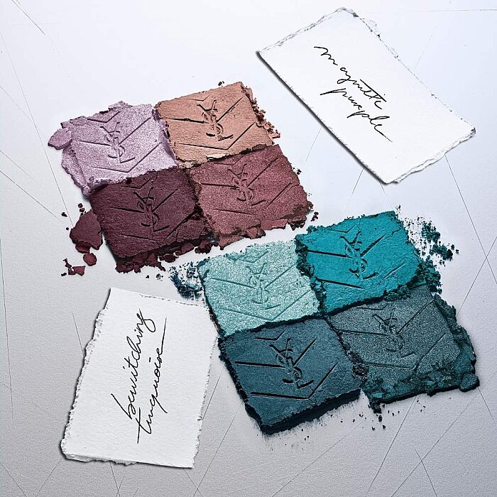 YSL Couture Baby Clutch Eyeshadow Palette 840 Magnetic Purple - 4