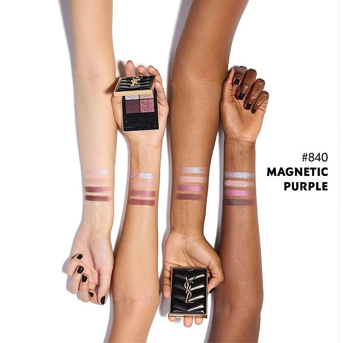 YSL Couture Baby Clutch Eyeshadow Palette 840 Magnetic Purple - 5