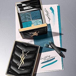 YSL Couture Baby Clutch Eyeshadow Palette 850 Bewitching Turquoise - 3