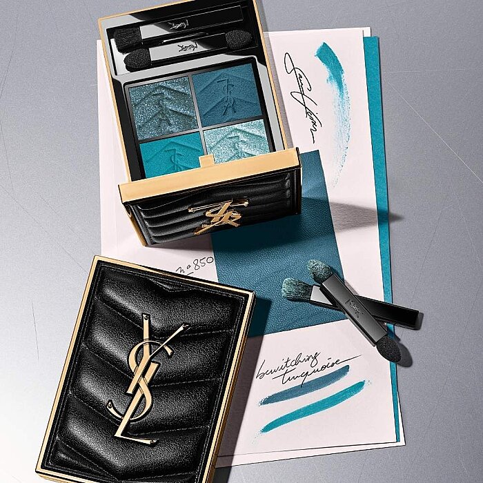 YSL Couture Baby Clutch Eyeshadow Palette 850 Bewitching Turquoise - 3