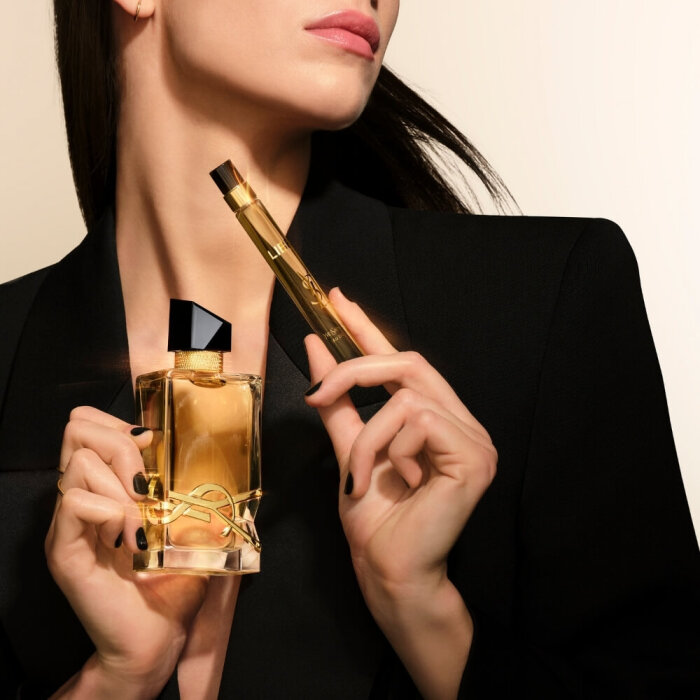 YSL Libre Kadın Parfüm Edp 90 Ml + Edp 10 Ml + Body Lotion 50 Ml Set - 3