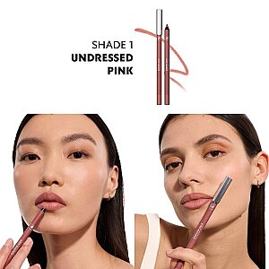 YSL Lovenude Kiss Shaper Lip Liner 1 Undressed Pink - 3