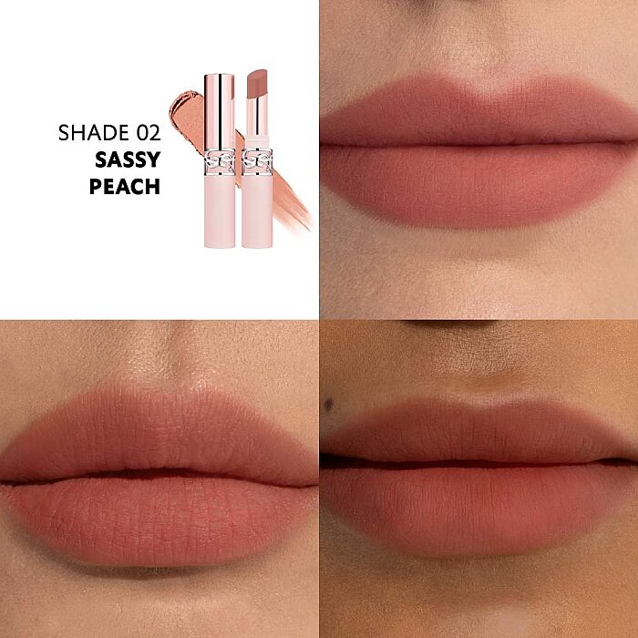 YSL Lovenude Lip Blusher 02 Sassy Peach - 2