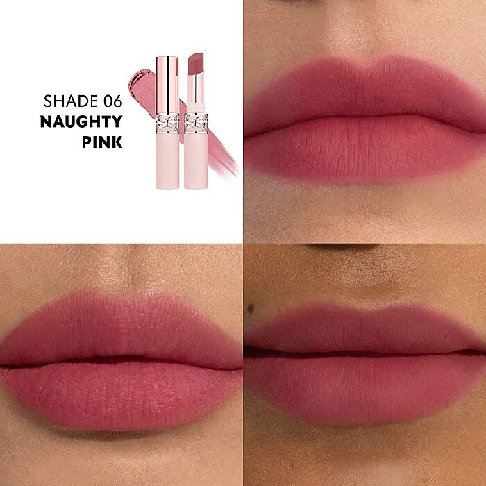 YSL Lovenude Lip Blusher 06 Naughty Pink - 2