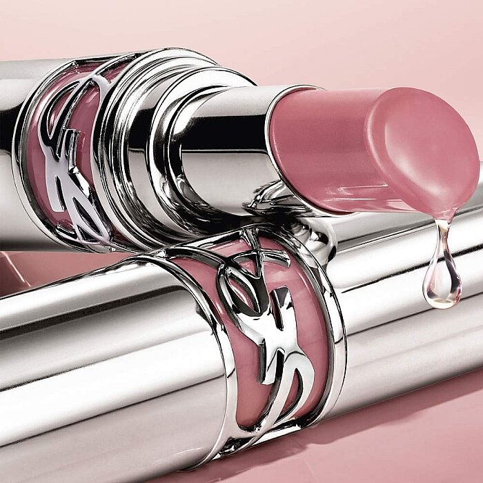 YSL Loveshine Ruj 213 Pink Trip - 3
