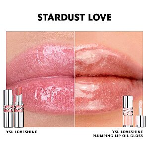 YSL Loveshine Ruj 213 Pink Trip - 5