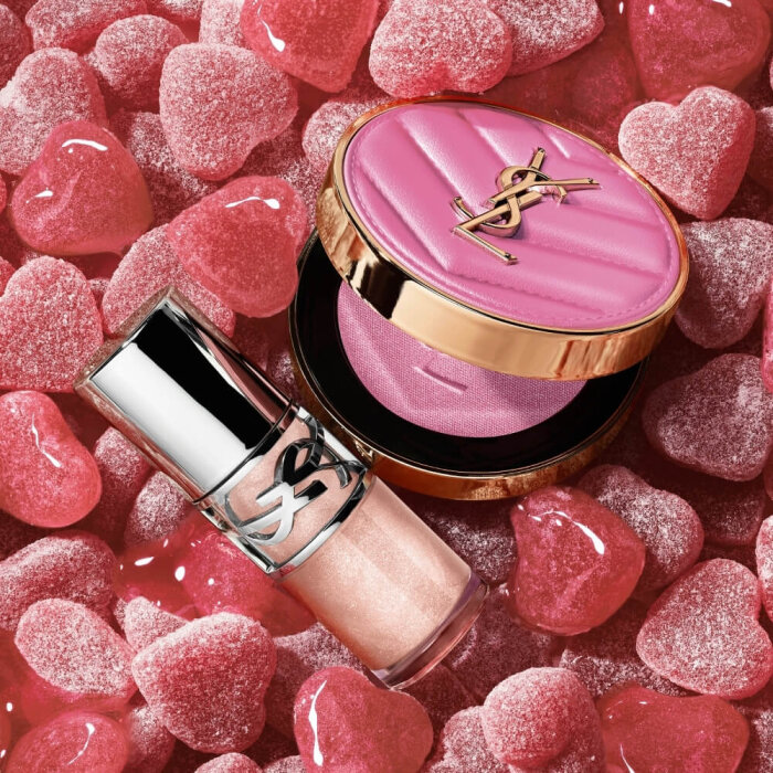 YSL Make Me Powder Blush Shade 10 Stardust - 7
