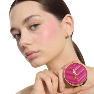 YSL Make Me Powder Blush Shade 66 Fuchsia Fizz - 6