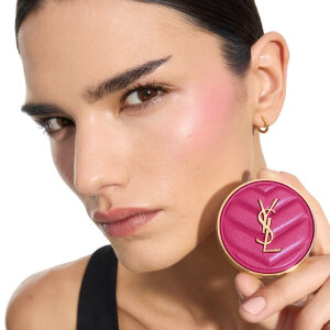 YSL Make Me Powder Blush Shade 66 Fuchsia Fizz - 7