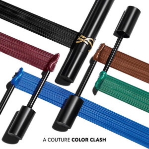 YSL Mascara Lash Clash Extreme Volume Mascara Sassy Burgundy - 5