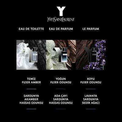 YSL Y Men Le Parfum Erkek Parfüm 100 Ml